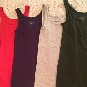 FOUR tank tops!